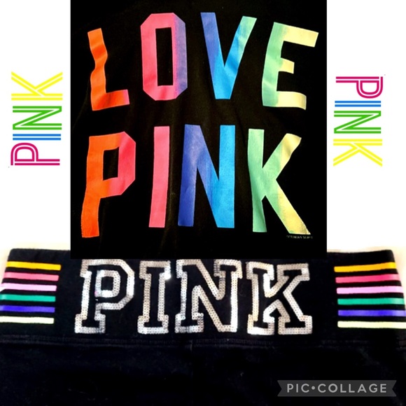 VS PINK Bling Rainbow Set - Picture 1 of 13